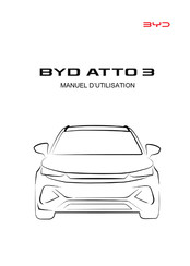 BYD ATTO 3 2023 Manuel D'utilisation