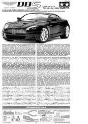 Tamiya SPORTS CAR ASTON MARTIN DBS 24316 Mode D'emploi