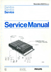 Philips N2213 Manuel De Service