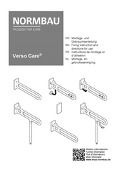 NORMBAU Verso Care 3501 450 Instructions De Montage Et D'utilisation