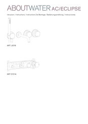 ABOUTWATER AC/ECLIPSE L521B Instructions De Montage