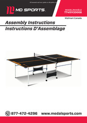 MD SPORTS TT415Y20008 Instructions D'assemblage