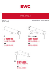KWC AVA 2.0 21.462.010.000OG Manuel D'installation Et D'entretien