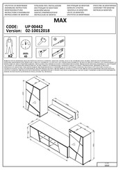 Dedeman UP 00442 Instructions D'assemblage