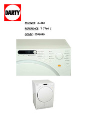 Miele active care T 7760 C Mode D'emploi