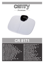 camry Premium CR 8171b Mode D'emploi