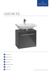 Villeroy & Boch A103 00 Série Instructions De Montage