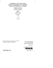 Kohler K-2338 Guide D'installation Et D'entretien