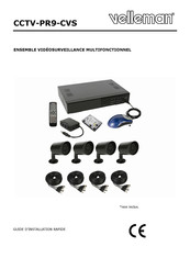 Velleman CCTV-PR9-CVS Guide D'installation Rapide