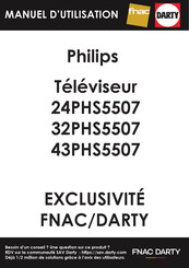Philips 24PFS5505/62 Mode D'emploi