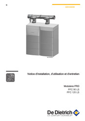 De Dietrich Modulens PRO PFC 120 LS Notice D'installation, D'utilisation Et D'entretien