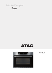 Atag CX46C Serie Mode D'emploi