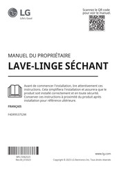 LG F4DR9537S2W Manuel Du Propriétaire