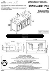 Allen + Roth BRINKHAVEN 60AG Guide D'installation