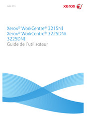 Xerox WorkCentre 3215NI Guide De L'utilisateur
