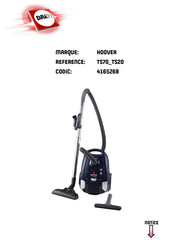 Hoover TS20 Manuel D'utilisation