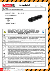 Desoutter M25-3500-TL ATEX Mode D'emploi