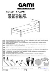 Gami KYLLIAN G84 113 Instructions De Montage