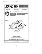 Skil HD5510 Consignes De Fonctionnement/Sécurité