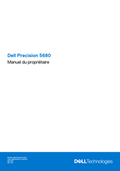 Dell Precision 5680 Manuel Du Propriétaire