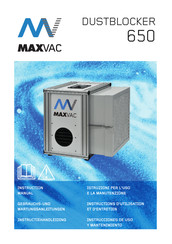 Maxvac DB 650 Instructions D'utilisation Et D'entretien