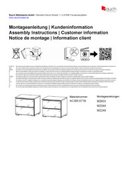Rauch AC385.671B Notice De Montage