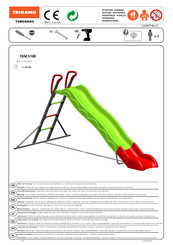 Trigano TOBOGGAN HALVAR Instructions De Montage