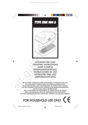 Saeco TYPE COM 004 A Mode D'emploi