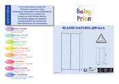 BABY PRICE SCANDI NATUREL QW191A Instructions De Montage