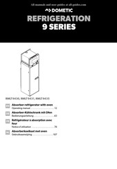 Dometic RMLT9431 Notice D'utilisation