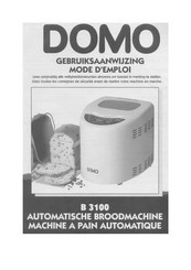 Domo B 3100 Mode D'emploi