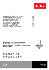 Amica KH 694 616 E Notice D'utilisation