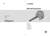 Bosch GBL 650 Professional Notice Originale