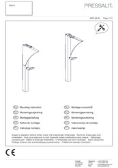 Pressalit R2015 Notice De Montage