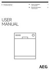 AEG F63SV907Z Notice D'utilisation