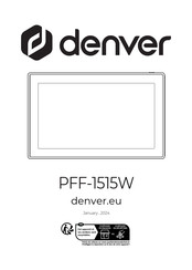 Denver PFF-1515W Mode D'emploi
