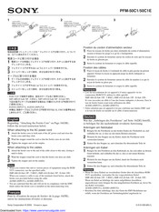 Sony PFM-50C1 Mode D'emploi