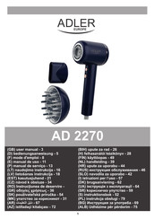 Adler europe AD 2270 Mode D'emploi