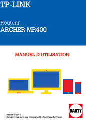 Tp-Link ARCHER MR400 Guide D'installation Rapide