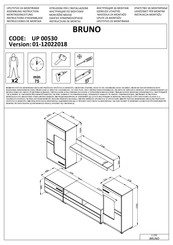 Dedeman UP 00530 Instructions D'assemblage