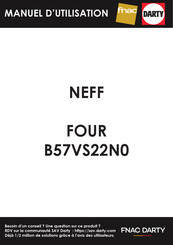 NEFF B57VS22N0 Mode D'emploi