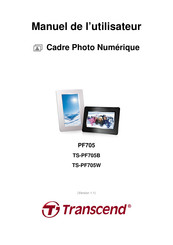 Transcend TS-PF705B Manuel De L'utilisateur