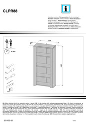 Forte CLPR88 Notice De Montage