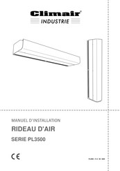 ClimAir PL3500 Serie Manuel D'installation