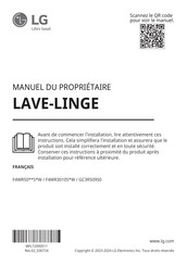 LG F4WR5009S1W Manuel Du Propriétaire