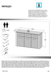 Forte PRTK231 Notice De Montage