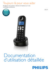 Philips D121 Documentation D'utilisation Détaillée