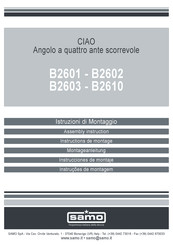 Samo B2602 Instructions De Montage