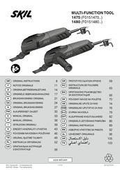 Skil F0151480 Serie Notice Originale