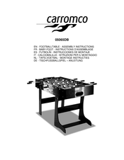 Carromco 05065DB Instructions D'assemblage